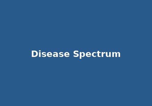 Similar Disease Spectrum as India